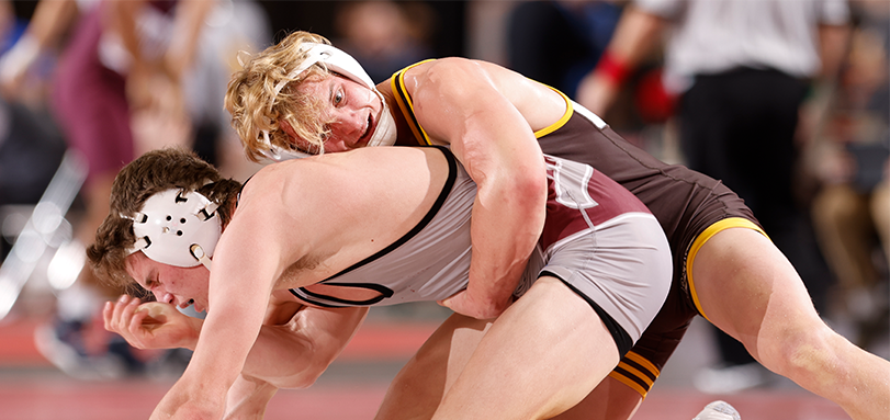 165-pound champion Dalton Leightner (photo courtesy of Steve Woltmann)