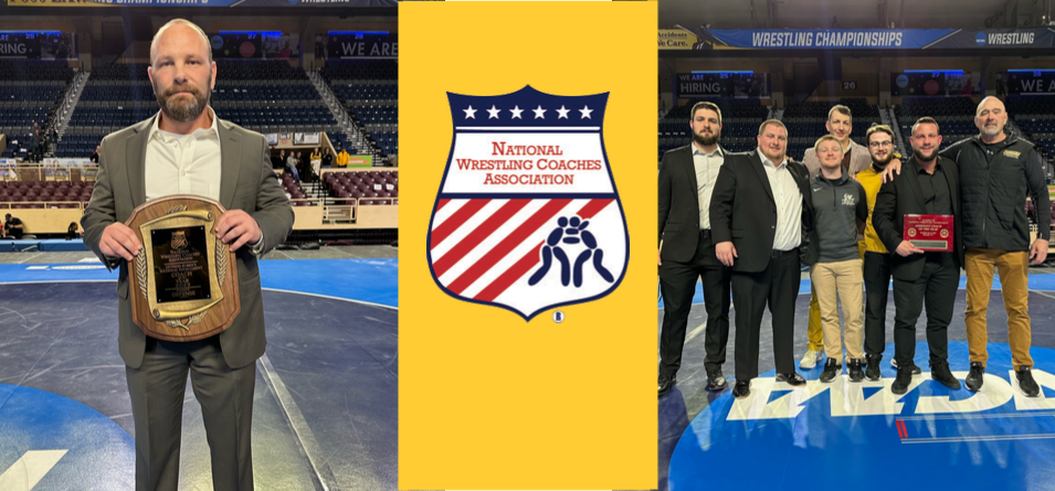 Gibbs Named NWCA Tournament Coach of the Year, Staff Named NWCA Tournament Assistant Coaches of the Year