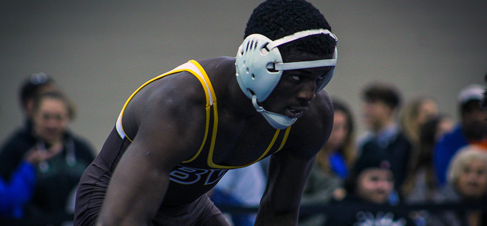 David Panda Won Two Matches By Pinfall (Photo Courtesy of Lauren Gardner '25)
