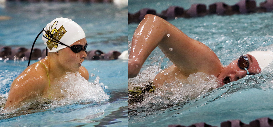 Marissa Kural and Bella Ratino each won a pair of events (Photos Courtesy of Ed Hall, Jr.)