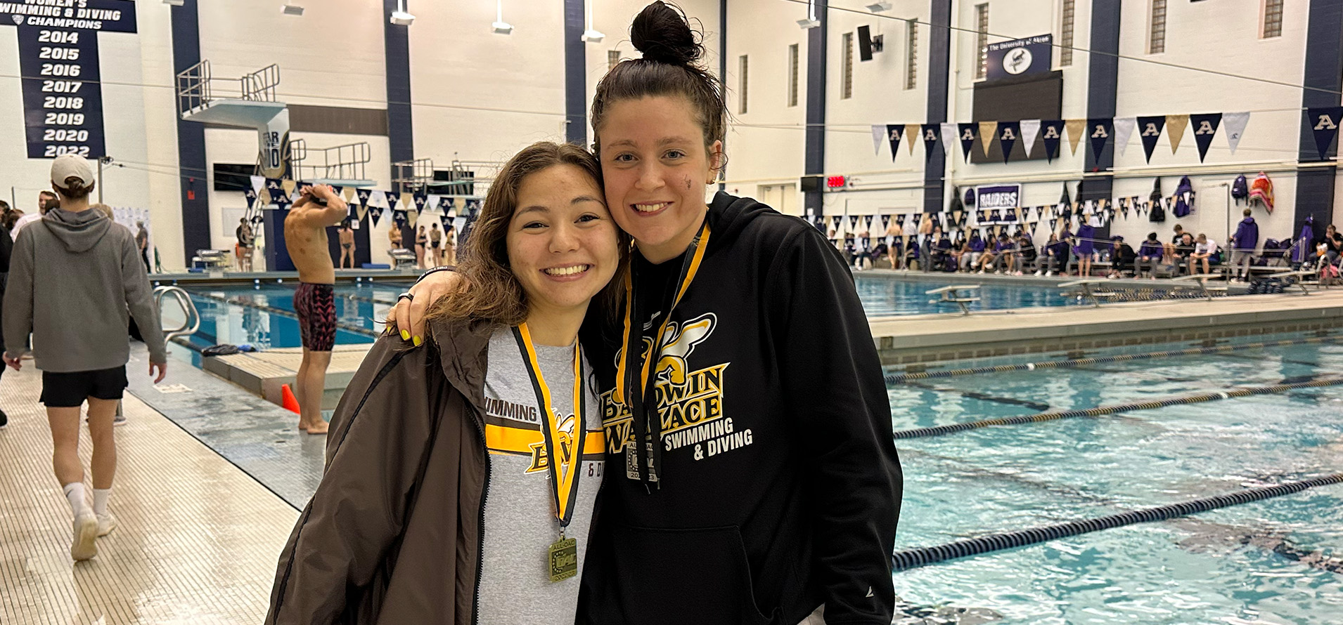 Tia Reed and Mallory Dondorfer