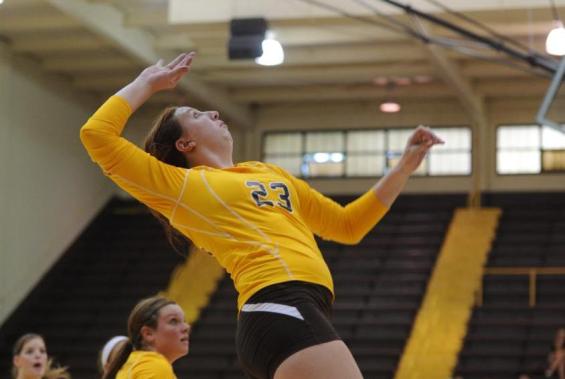 Volleyball Team Drops OAC Opener To Capital in Straight Sets