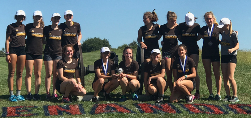 BW Women's Cross Country, 1st in Women's 5k (Photo by Mitch Supan)